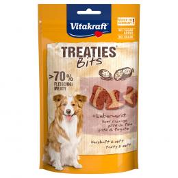 Vitakraft Treaties Bits  - Sparpaket: Leberwurst 2 x 120 g