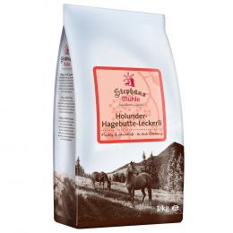Vorratspaket: Stephans Mühle Pferdeleckerlis 15 x 1 kg - Holunder-Hagebutte