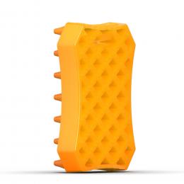 WAHL® Gummibürste Sheddy - orange, ca. L 23 x B 10 x H 4 cm
