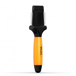 WAHL® Premium Flexible Zupfbürste doppelseitig - orange, ca. L 25 x B 6 x H 4 cm