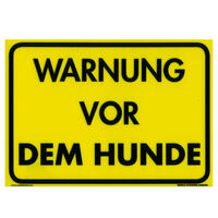 Warnschild 