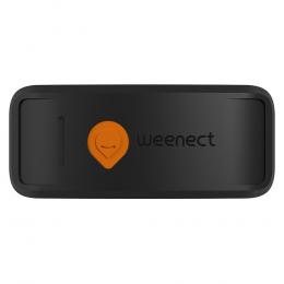 Weenect Haustier GPS Tracker XT für Hunde - mit Halsband - schwarz inkl. schwarzem Halsband