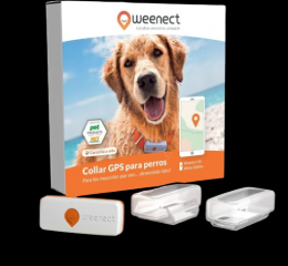 Weenect Hund Gps Tracker 4G/2G Farbe Weiß Weiß