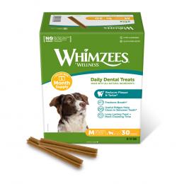 Angebot für Whimzees by Wellness Monthly Stix Box - Größe M: für mittelgroße Hunde: (900 g, 30 Stück) - Kategorie Hund / Hundesnacks / Whimzees / -.  Lieferzeit: 1-2 Tage -  jetzt kaufen.