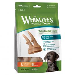 Whimzees by Wellness Occupy Antler - Sparpaket: 2 x Größe L