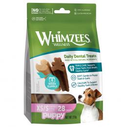 Whimzees by Wellness Sticks für Welpen - Größe XS/S: für sehr kleine & kleine Hunde (2 - 9 kg, 28 Stück)
