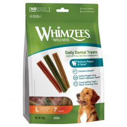 Whimzees by Wellness Stix für Hunde - Sparpaket: 2 x Größe L