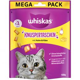 Whiskas Knuspertaschen - Huhn und Käse 180 g