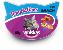 Whiskas Versuchungen Lachsgeschmack Katzenleckereien 60 Gr