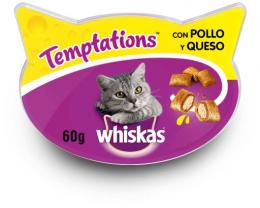 Whiskas Versuchungen Leckereien Für Katzen Huhn Und Käse Geschmack