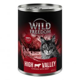 Angebot für Wild Freedom Adult 6 x 400 g - getreidefreie Rezeptur - Farmlands - Rind & Huhn - Kategorie Katze / Katzenfutter nass / Wild Freedom / Wild Freedom Adult Dose.  Lieferzeit: 1-2 Tage -  jetzt kaufen.