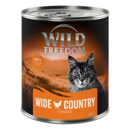 Wild Freedom Adult 6 x 800 g - getreidefreie Rezeptur - Wide Country - Huhn pur