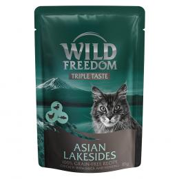 Angebot für Wild Freedom Triple Taste Pouches 8 x 85 g - Asian Lakesides - Huhn mit Ente & Hering - Kategorie Katzenfutter & Zubehör / Katzenfutter nass / Wild Freedom / Wild Freedom Triple Taste.  Lieferzeit: 1-2 Tage -  jetzt kaufen.