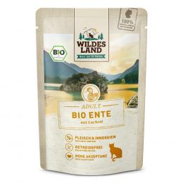 Wildes Land Bio 12 x 85 g - Bio-Ente PUR mit Lachsöl