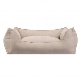 William Walker Plain Hundebett orthopädisches Kissen Sand XXL