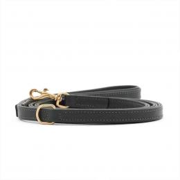 William Walker verstellbare Leder-Hundeleine Dark Moss Small