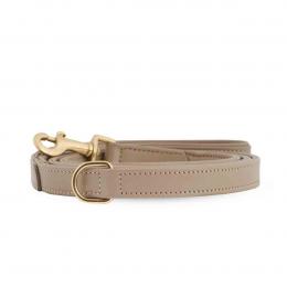 William Walker verstellbare Leder-Hundeleine Sand Standard