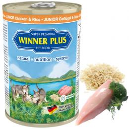 Winner Plus JUNIOR mit Geflügel & Reis - 400 g (6,72 € pro 1 kg)
