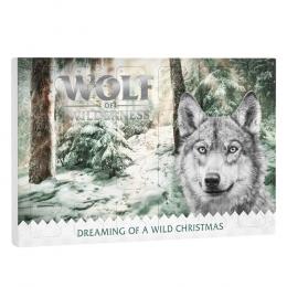 Wolf of Wilderness Adventskalender - gefriergetrocknete RAW Snacks - 3 Stück (201 g)