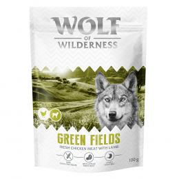 Wolf of Wilderness Probierbeutel - getreidefrei - Green Fields - Lamm (100 g)