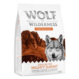 Wolf of Wilderness Probierbeutel - getreidefrei - Performance (400 g)