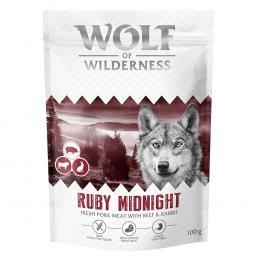Angebot für Wolf of Wilderness Probierbeutel - getreidefrei - Ruby Midnight - Rind & Kaninchen (100 g) - Kategorie Hundefutter & Zubehör / Hundefutter trocken / Wolf of Wilderness / Probierpakete.  Lieferzeit: 1-2 Tage -  jetzt kaufen.