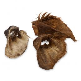 Wolf of Wilderness - Rinderohren mit Fell - 120 g (3 Stück)