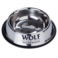 Angebot für Wolf of Wilderness Rutschfester Edelstahlnapf für Hunde - 850 ml, Ø 23 cm - Kategorie Hund / Fressnapf / Edelstahl / Einzelnapf.  Lieferzeit: 1-2 Tage -  jetzt kaufen.