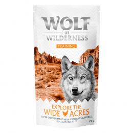 Wolf of Wilderness Snacks zum Sonderpreis! - Training “Explore the Wide Acres” Huhn (100 g)