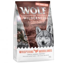 Wolf of Wilderness Trocken- und Nassfutter mit Freiland-Fleisch - SOFT Gnarled Oaks - Freiland-Huhn & Kaninchen (1 kg)