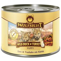 Wolfsblut Wild Duck & Turkey Puppy 24x200g
