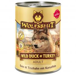 Wolfsblut Wild Duck und Turkey Adult 6x395g