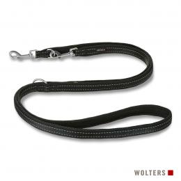 Wolters Light Mesh Führleine schwarz Gr.S 200 cm x 15 mm