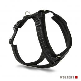 Wolters Light Mesh Geschirr schwarz Gr.L 46-80 cm x 56-82 cm