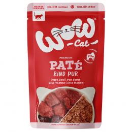 WOW Cat Adult 12 x 125 g - Rind Pur