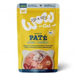 WOW CAT Adult Huhn und Garnelen 12x125g