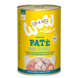 WOW CAT Adult Huhn und Garnelen 6x400g