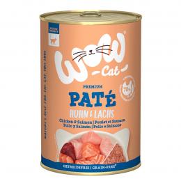 WOW CAT Adult Huhn und Lachs 6x400g
