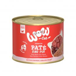 WOW CAT Adult Rind Pur 6x200g