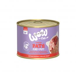 WOW CAT Adult Rind & Pute 6x200g