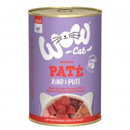 WOW CAT Adult Rind & Pute 6x400g