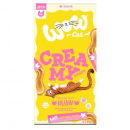 Wow Cat Creamy Snack - Huhn (5 x 16 g)
