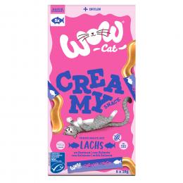 Angebot für Wow Cat Creamy Snack - Lachs (5 x 16 g) - Kategorie Katzenfutter & Zubehör / Katzensnacks / WOW Cat / -.  Lieferzeit: 1-2 Tage -  jetzt kaufen.
