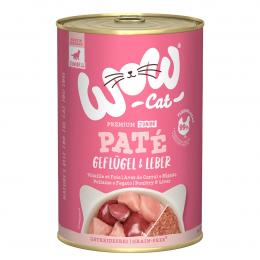 WOW CAT Junior Geflügel und Leber 6x400g