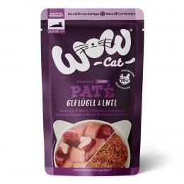 WOW CAT Senior Geflügel und Ente 12x125g