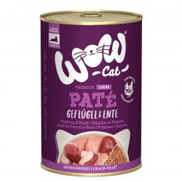 WOW CAT Senior Geflügel und Ente 6x400g