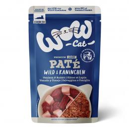 WOW CAT Senior Wild und Kaninchen 12x125g