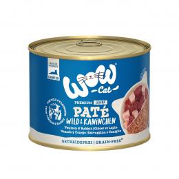 WOW CAT Senior Wild und Kaninchen 6x200g