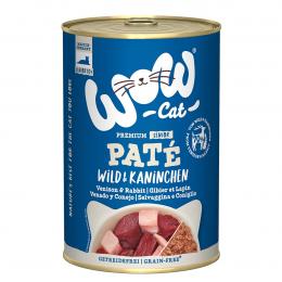 WOW CAT Senior Wild und Kaninchen 6x400g