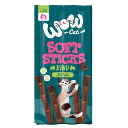 WOW Cat Soft Sticks - Rind (72 x 5 g)